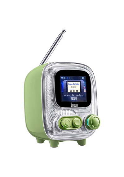 Divoom Tiivoo-2 Fm Radyolu Mini Bluetooth Hoparlör