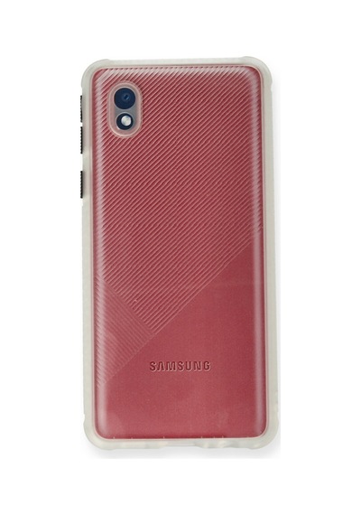 Samsung Galaxy Uyumlu A01 Core Kılıf Miami Şeffaf Silikon - Şeffaf Renk