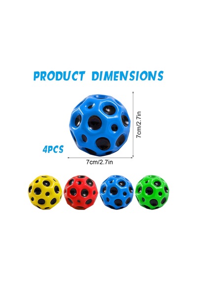 2li Moon Ball Yükseğe Zıplayan Havuz Deniz Outdoor Stres Eğlence Oyuncağı
