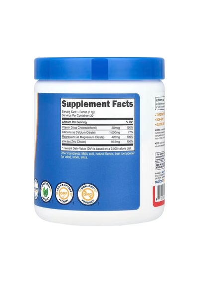 Nutricost, Calcium Magnesium & Zinc With Vitamin D3 - 336 Gram