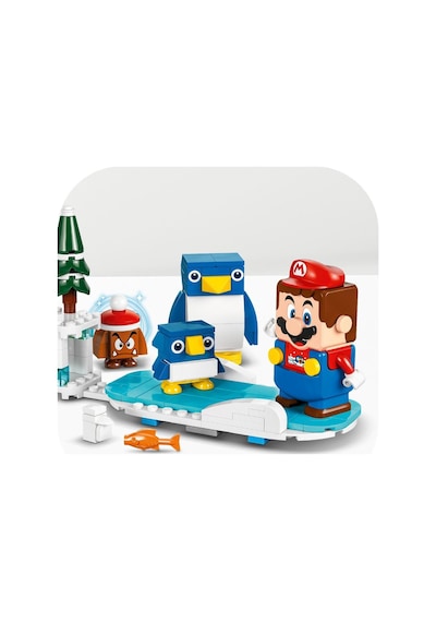 LEGO® Super Mario™ Penguin Ailesi Kar Macerası Ek Macera Seti 71430-7+ Yaratıcı Oyuncak Yapım Seti - 228 Parça