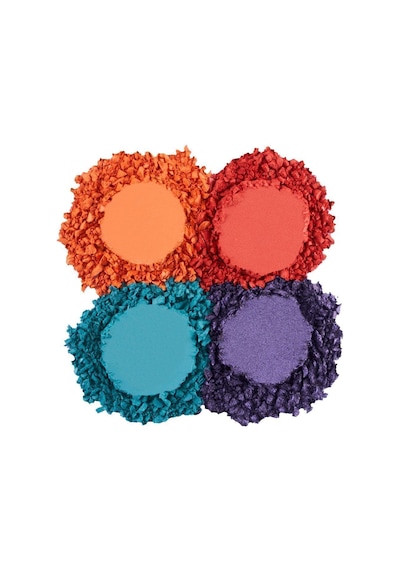 Flormar Mat & Işıltılı Far Paleti - Color Eyeshadow Palette - 006 Tropical Glam- 8682536051200