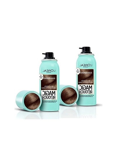L Oréal Paris 2'li Magic Retouch Beyaz Dipleri Kapatıcı Sprey - Kahverengi 75 Ml