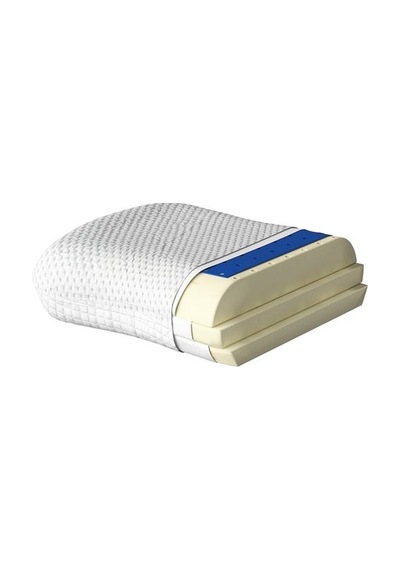 Ikea Ramslöksmal Ergonomik Yastık, Mavi-beyaz, 41x52 Cm, Soğuk Tutan Ürün / Çok Yönlü
