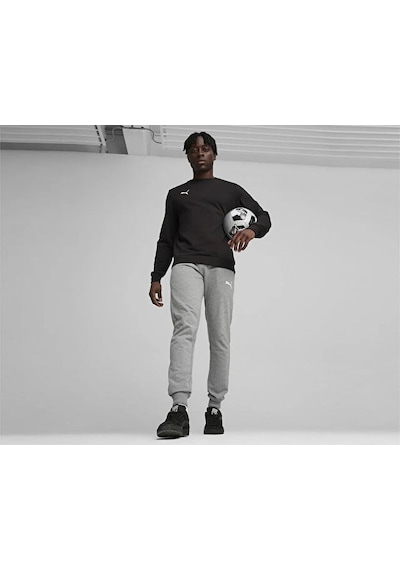 Puma Teamgoal Casuals Crew Neck Sweat Erkek Futbol Antrenman Sweatshirts 65859203 Siyah Siyah
