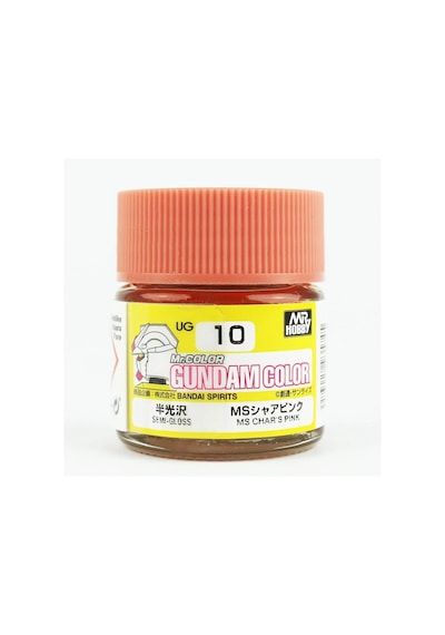 Mr.hobby Ug-10, 10 Ml. Ms Char's Pink Gundam Color Maket Boyası Standart