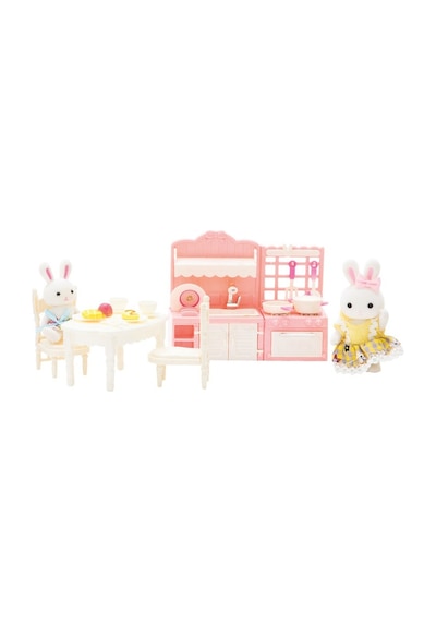 Bay Dreamy Mini Tavşan-Çift Katlı Mutfak Oyun Seti