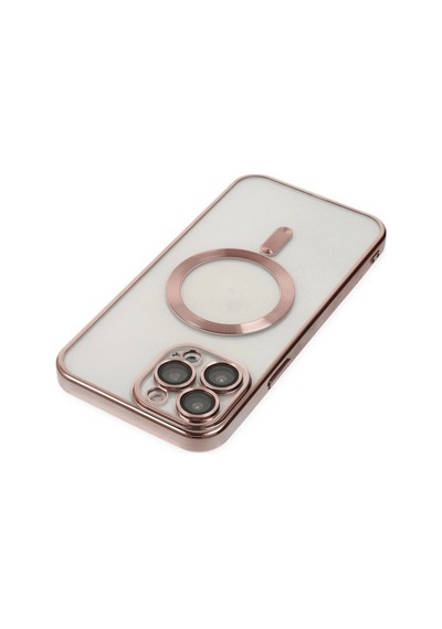 Apple iPhone Uyumlu 14 Pro Kılıf Kross Magneticsafe Kapak - Rose İtdark31136