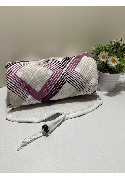 Asev Home Ütü Masası Kılıfı Keçeli İpli Stoperli Büyük Boy 55x140 Cm Karosi Leylak Diğer