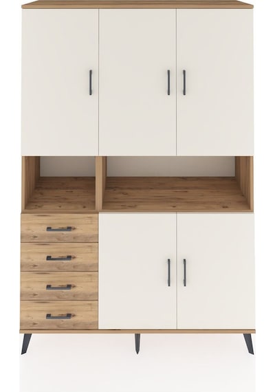 Hyperion Dolap 7 Raflı 4 Çekmeceli 5 Kapaklı 132x44x195 Çam-aytaşı/çam Aytası/atlas Çam Hyperion Dolap 7 Raflı 4 Çekmeceli 5 Kapaklı 132x44x195 Çam-aytaşı/çam Aytası/atlas Çam