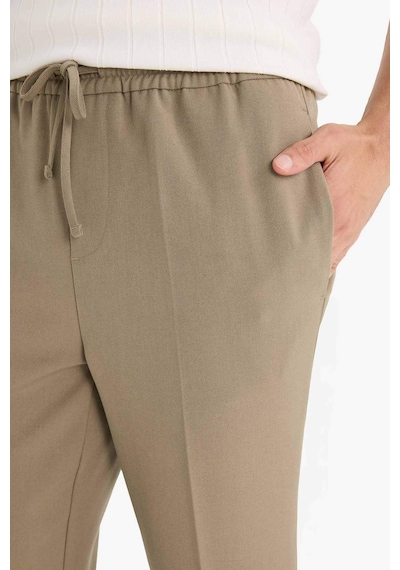 Defacto Jogger Fit Düz Paça Her Yöne Esneyen Pantolon A9943ax25aukh454 Haki