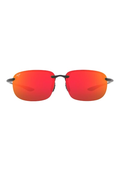 Maui Jim Mj 0456s 005 68 Aynalı Erkek Yastık Siyah Metal Güneş Gözlüğü Siyah