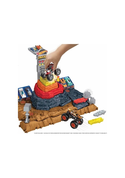 Hot Wheels Monster Trucks Muhteşem Çarpışma Arenası Hnb96 Karışık