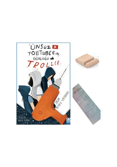 Ünsüz Youtuber In Günlüğü - Troller / 2. Kitap /miyase Sertbarut/ 6-7-8.sınıf Hikaye+tablet Tutucu