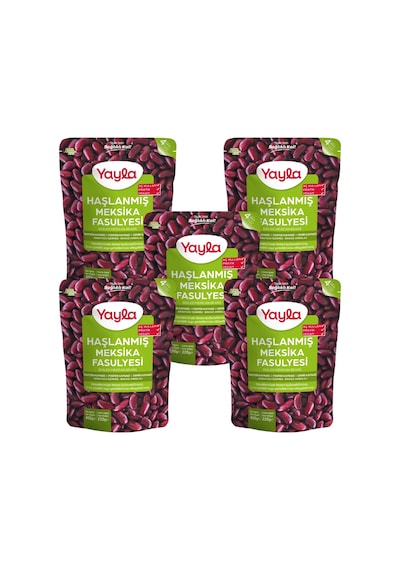 Yayla Haşlanmış Meksika Fasulyesi 400 Gr X5