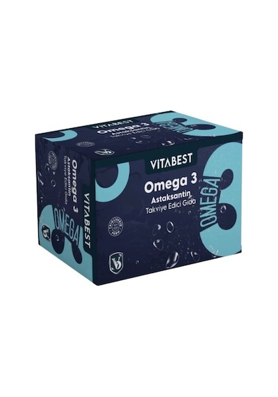 Vitabest Omega 3 Astaksantin 90 Kapsül