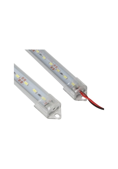 Powermaster Pm-11060 60cm 12v 10w T8 İnce 42 Smd Led 6500k Beyaz Lamba Akü Maşalı Anahtarlı
