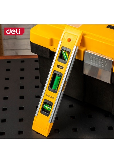 Delı Hassas Su Terazisi Sarı Abs Gövde 230mm