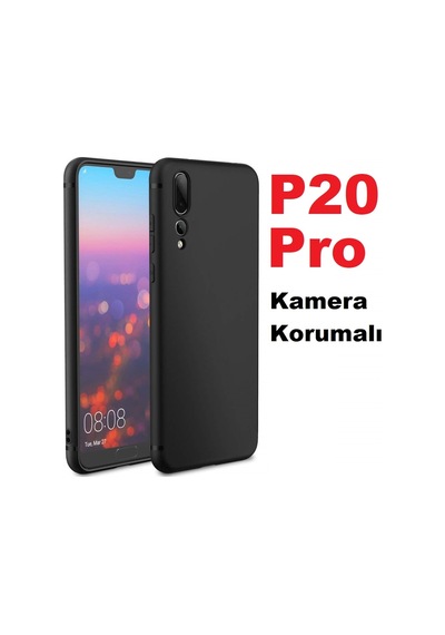 Huawei P20 Pro Premium Kaliteli Kamera Çikintili Soft Kilif 307191118 - Renk / Gold