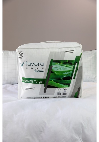 Favora Aloevera Çift Kişilik Yorgan 195x215 Beyaz
