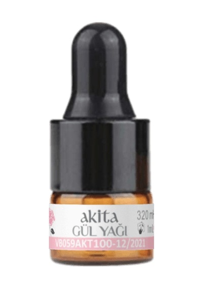 Akita Doğal Gül ve Argan Yağı 1 ML