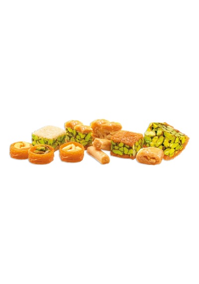 Al Sultan Sweets 6'lı Lezzet Koleksiyonu Karışık Baklava Metal Kutu 1 KG