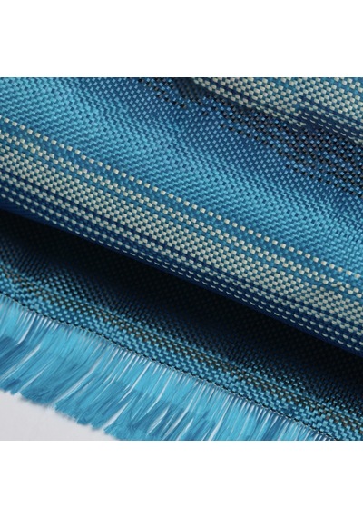 Apple Uyumlu iPhone 17 Kılıf M-safe Şarjlı Aramid Fiber Pitaka Tactile Woven Sunset-moonrise Serisi Mavi Mavi