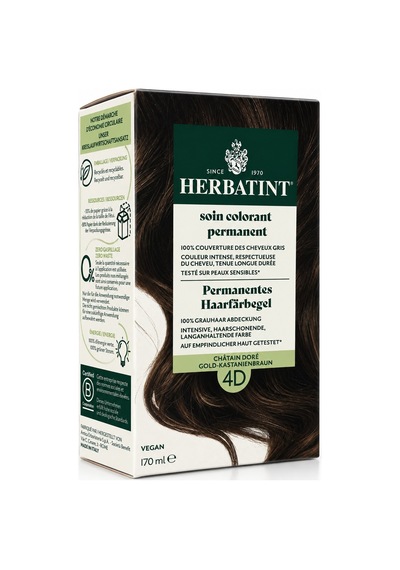 Herbatint Saç Boyası 4d Chatain Dore - Golden Chestnut 170 Ml