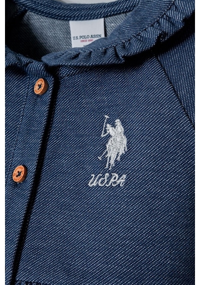 U.s. Polo Assn. Kız Bebek Mavi Elbise Usb2967-c-v1 Mavi