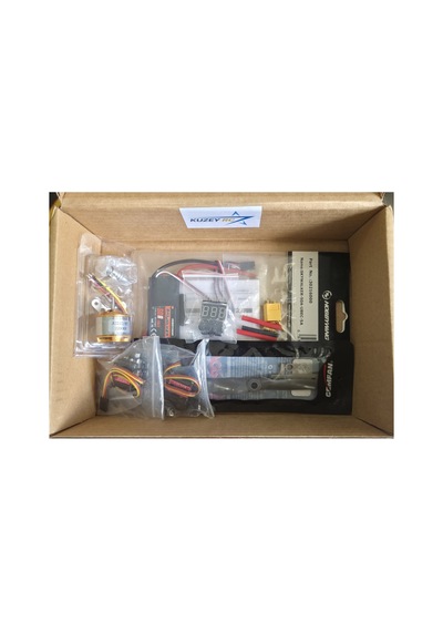 Drone Uçak Parkjet Elektronik Paketi Hobbywing Skywalker 50a Esc, 2212 2200kv Motor, Gemfan Vortex 6 4e Pervane Ve 2 Adet Mg90s Metal Dişli Servo