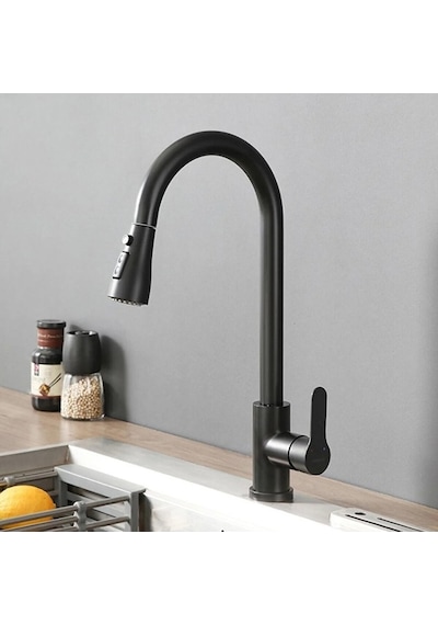 Hügo Fleko 121bt0124707 Spiralli Mutfak Bataryası Siyah