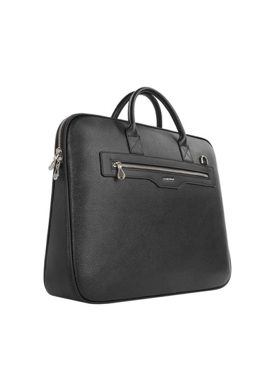 Cengiz Pakel Unisex Hakiki Deri Evrak&laptop Çantası 1712 - Siyah 1712-siyah