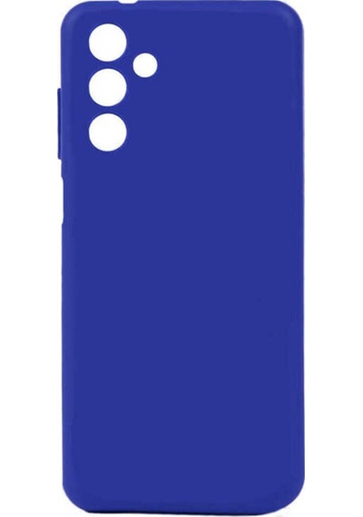 Galaxy A04s Kılıf Zore Biye Silikon Mavi