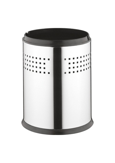 Arkitekta A44048 Çöp Kovası, 3 L, Parlak Paslanmaz Çelik Kaplama Çok Renkli