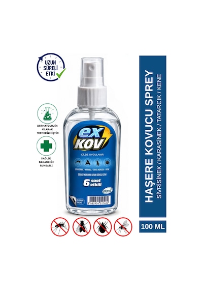 Exkov Haşere Kovucu Sprey 100 ML
