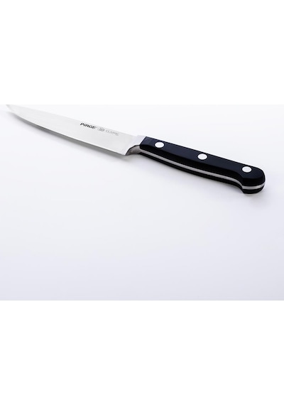 Pirge Classic Geniş Steak Bıçağı Siyah 12 Cm 49017