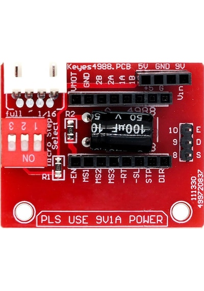 A4988 Drv8825 Step Motor Sürücü Shield Genişleme Kartı 3D Yazıcı