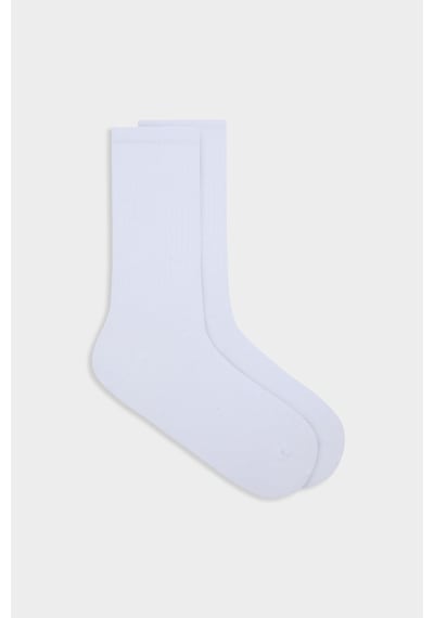 Twn Beyaz 3'lü Pamuklu Tenis Spor Çorap Set 6ec16ortcstt3 801