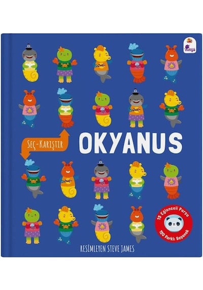 Okyanus - Seç - Karıştır - 15 Eğlenceli Parça - 120 Farklı Seçenek- İndigo Çocuk