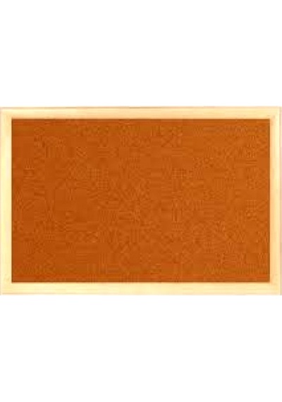 Mantar Pano 30X45 Ahşap Çerçeve