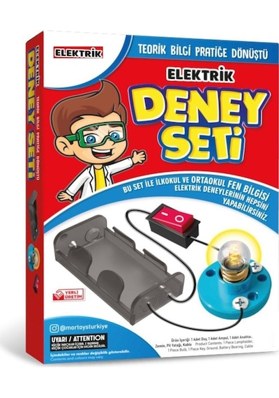 Hayal Sepeti Elektrik Deney Seti Iş Eğitimi Seti Okullar Için