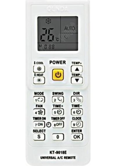 Klima Akıllı Kumanda Kt-9018