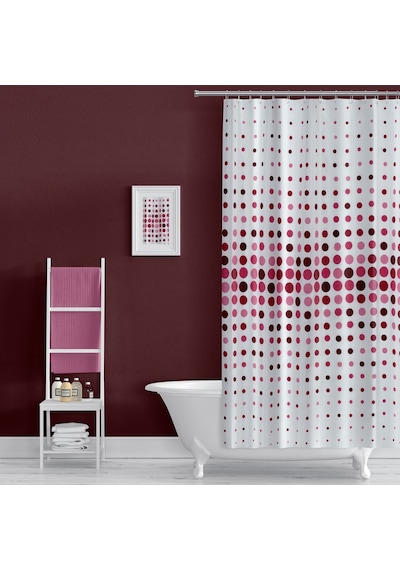 Zethome Evdy Banyo Duş Perdesi 4961 P. Tek Kanat 1X110X200 Çok Renkli