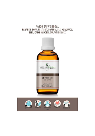 Intense Natural Udi Hindi Yağı 50 ML