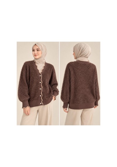 Ghisa Kahve Hırka Kahverengi - 943372022 Kahverengi