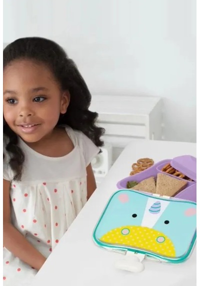 Skip Hop Spark Style Beslenme Kiti Unicorn Şeffaf