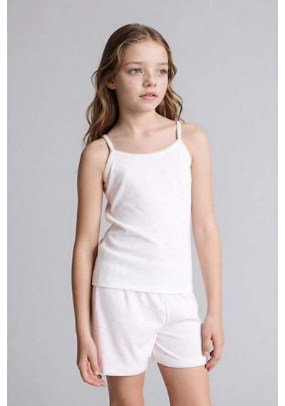 Defacto 3lü Pijama Takımı Kız Çocuk H4497a826smer2 Ekru-er2