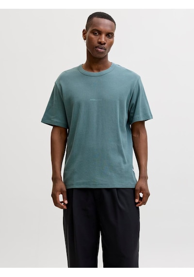 Jack & Jones Jcoclub Structure Tee Ss Crew Neck North Atlantic
