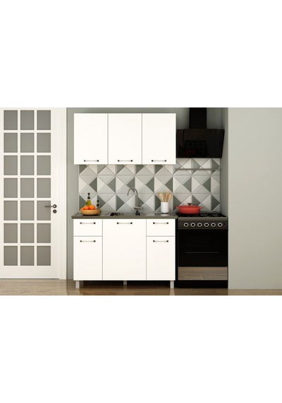 Panovit 120 Cm Evyeli Mini Mutfak Beyaz