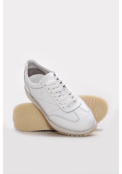 Fast Step Hakiki Deri Erkek Casual Ayakkabı 289mam-62 Beyaz